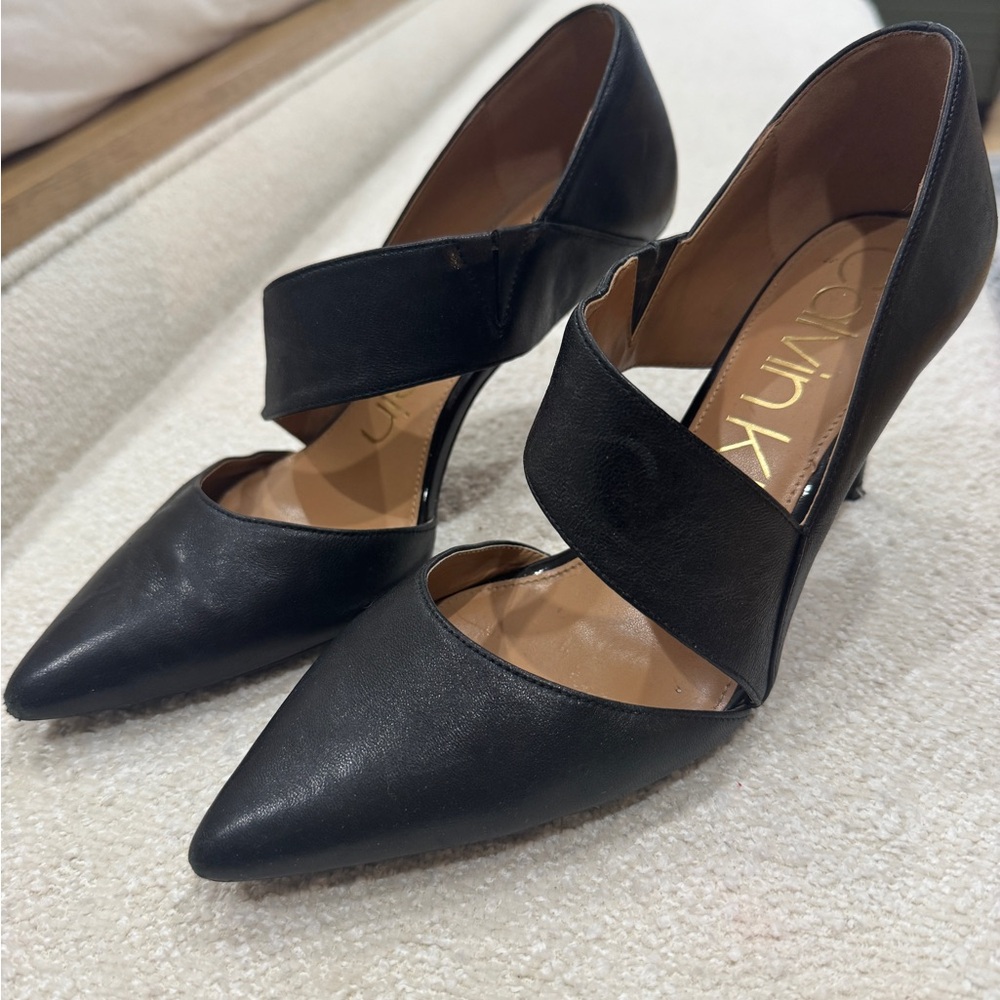 Calvin Klein Women’s Gella Strappy Heels